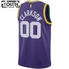Dres Utah Jazz Clarkson Jordan Nike 2023-24 Classic Edition Ljubičasta Swingman - Dječji